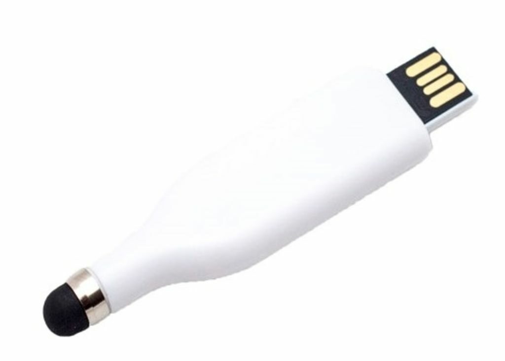 Флешка-стилус 8 Gb біла - 170718-01-8- Фото №1 Флешка-стилус 8 Gb біла - 170718-01-8- Фото №1