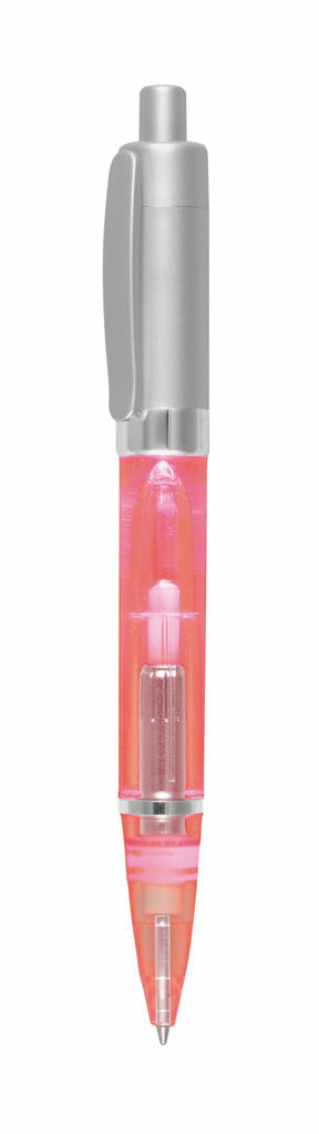 Ручка кулькова LUXOGRAPH LIGHT червоний, сріблястий - 58-1100461- Фото №1