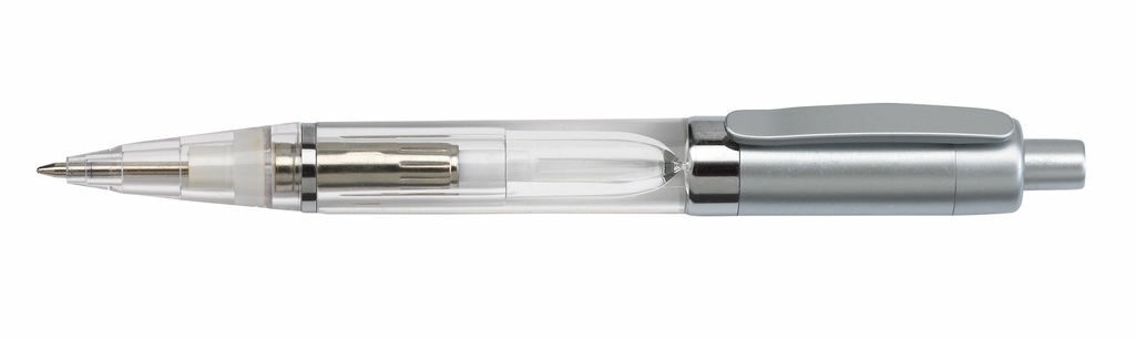 Ручка кулькова LUXOGRAPH LIGHT червоний, сріблястий - 58-1100461- Фото №2