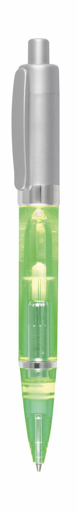 Ручка кулькова LUXOGRAPH LIGHT зелений, сріблястий - 58-1100463- Фото №1