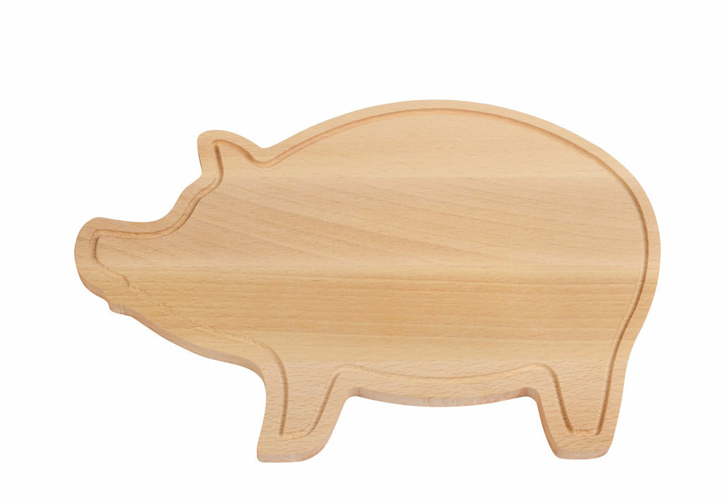 Дошка обробна WOODEN PIGGY дерево - 56-0308302- Фото №1