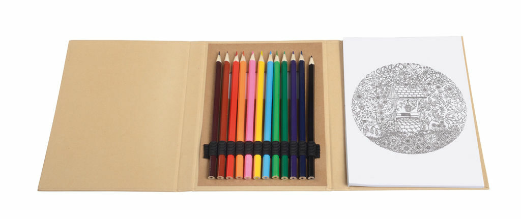 Набір для розфарбовування COLORFUL BOOK коричневий - 56-0504112- Фото №2