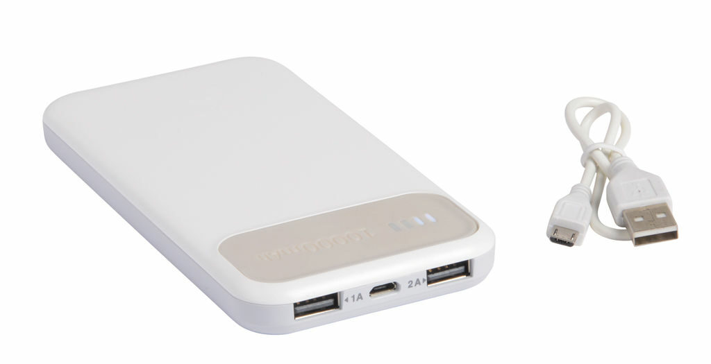 Power bank SILICON VALLEY білий, сірий - 56-1107238- Фото №1