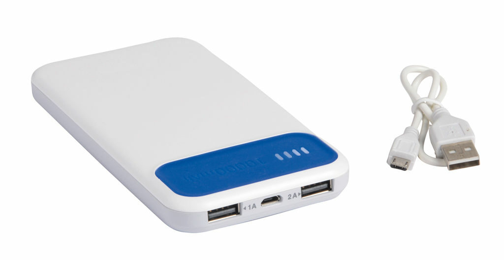 Power bank SILICON VALLEY білий, синій - 56-1107239- Фото №1