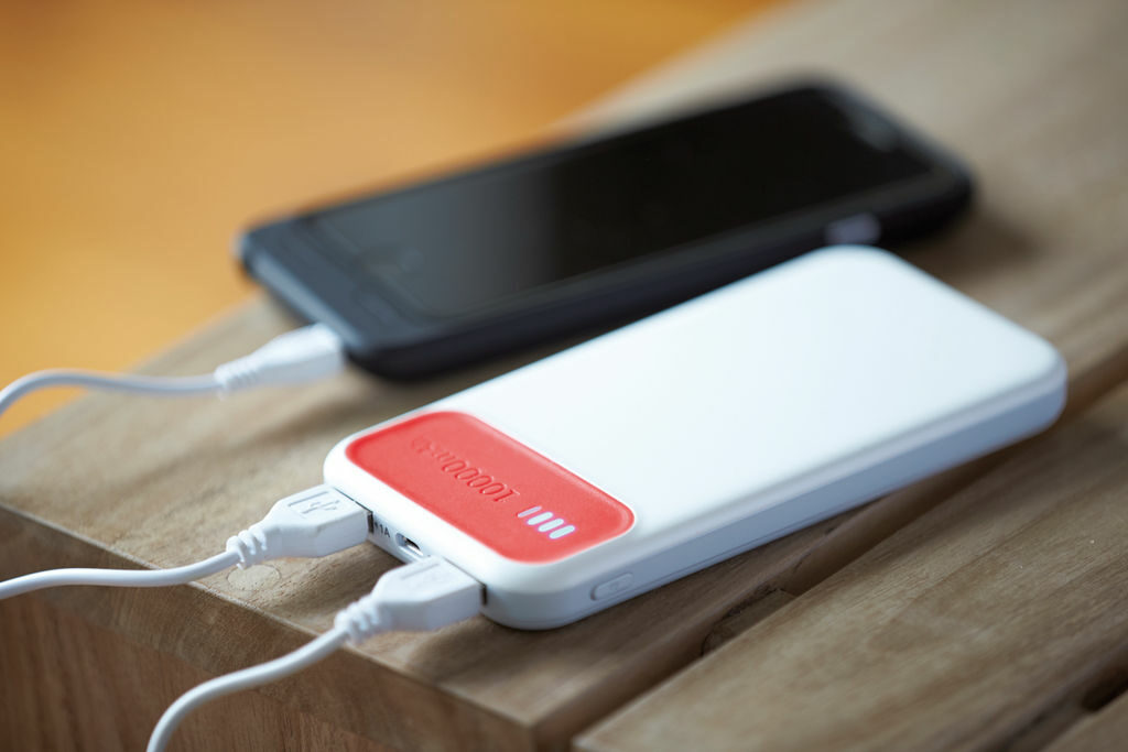 Power bank SILICON VALLEY білий, червоний - 56-1107240- Фото №2