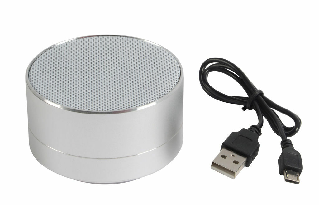 Динамік Bluetooth UFO сріблястий - 58-8106019- Фото №1
