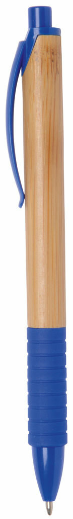 Ручка кулькова BAMBOO RUBBER коричневий, синій - 56-1101539- Фото №1 Ручка кулькова BAMBOO RUBBER коричневий, синій - 56-1101539- Фото №1