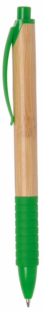 Ручка кулькова BAMBOO RUBBER коричневий, зелений - 56-1101541- Фото №1 Ручка кулькова BAMBOO RUBBER коричневий, зелений - 56-1101541- Фото №1