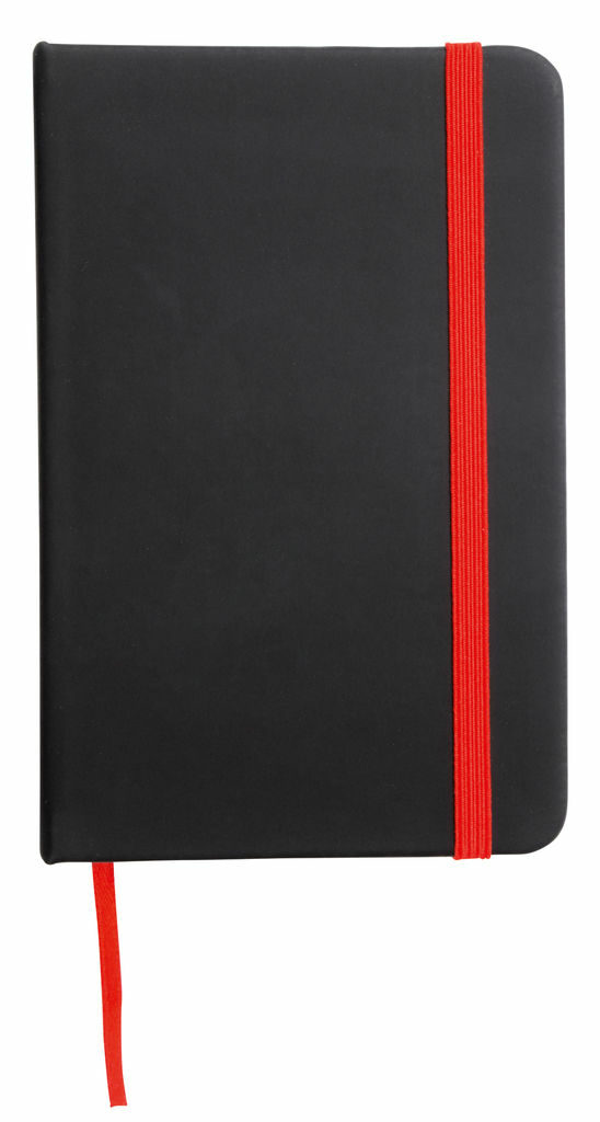 Блокнот LECTOR А5 чорний, червоний - 56-1103284- Фото №1