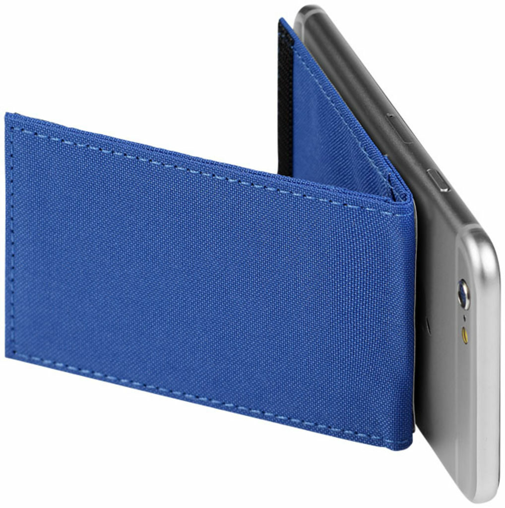 Чехол-подставка для телефона RFID ярко-синий - 13496901- Фото №6