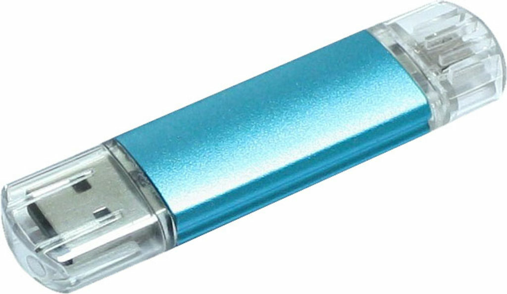 Флешка 1GB cиній - 1Z20340D-1GB- Фото №1 Флешка 1GB cиній - 1Z20340D-1GB- Фото №1