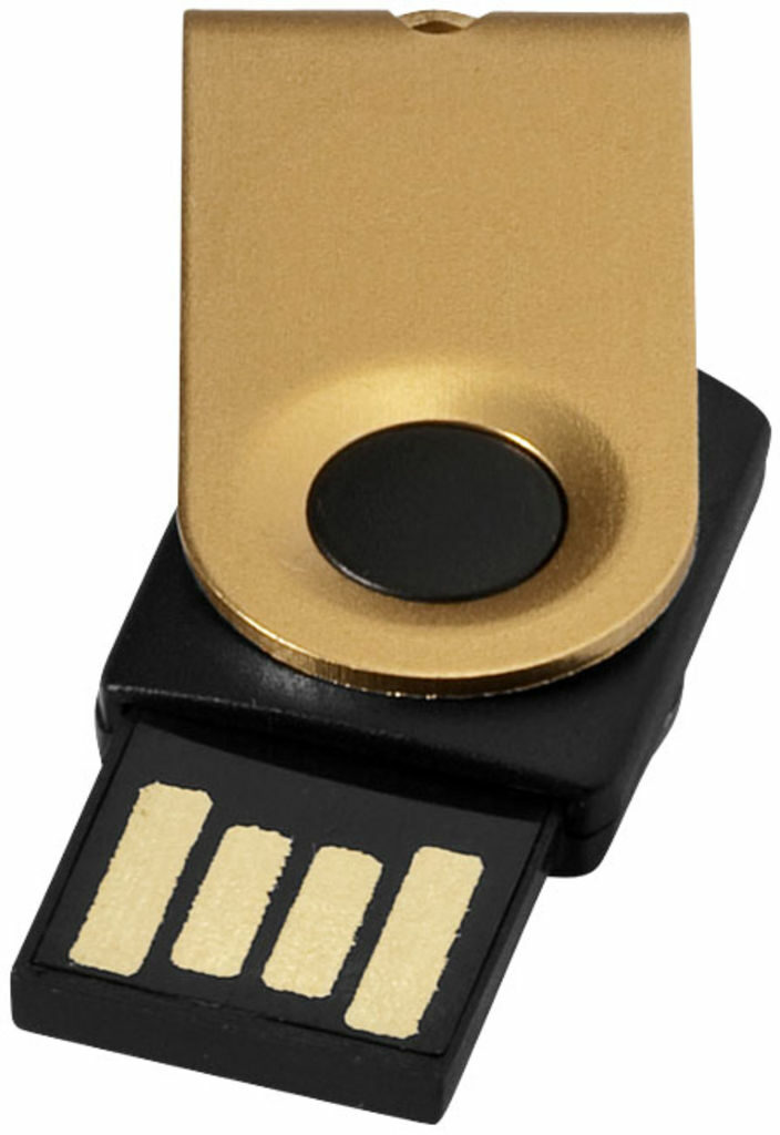 Флешка-твистер 4GB золотистый - 1Z38723D-4GB- Фото №1