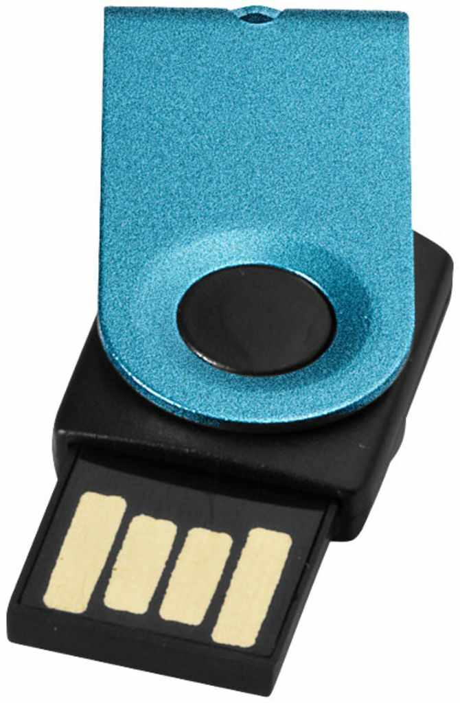 Флешка-твистер 16GB темно-синий - 1Z38724D-16GB- Фото №1
