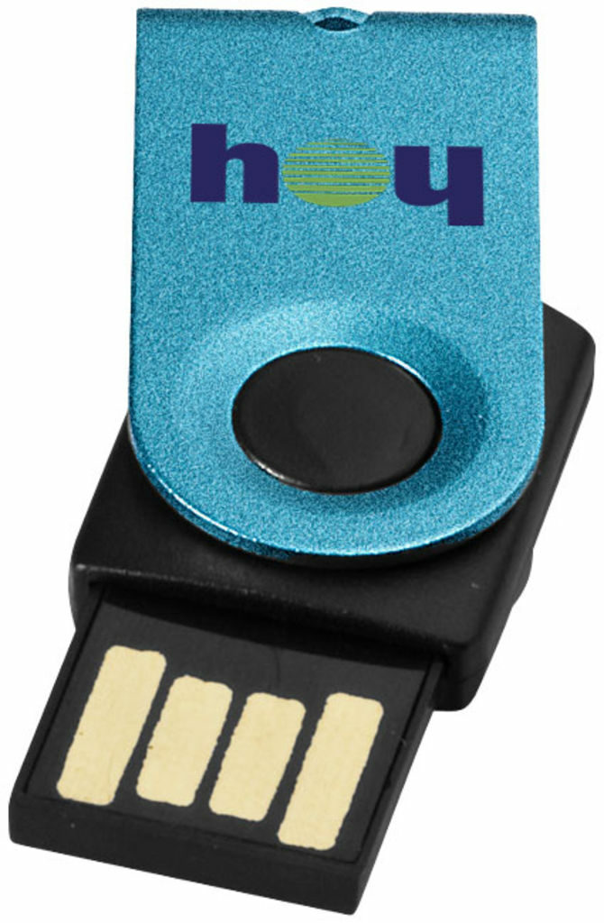 Флешка-твистер 16GB темно-синий - 1Z38724D-16GB- Фото №2