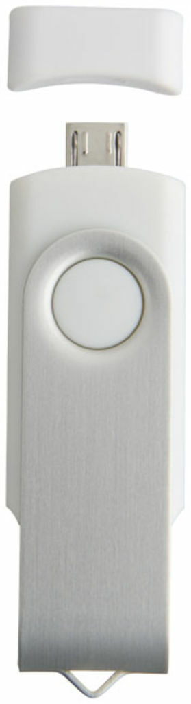Флешка-твістер 32GB білий - 1Z20110D-32GB- Фото №4