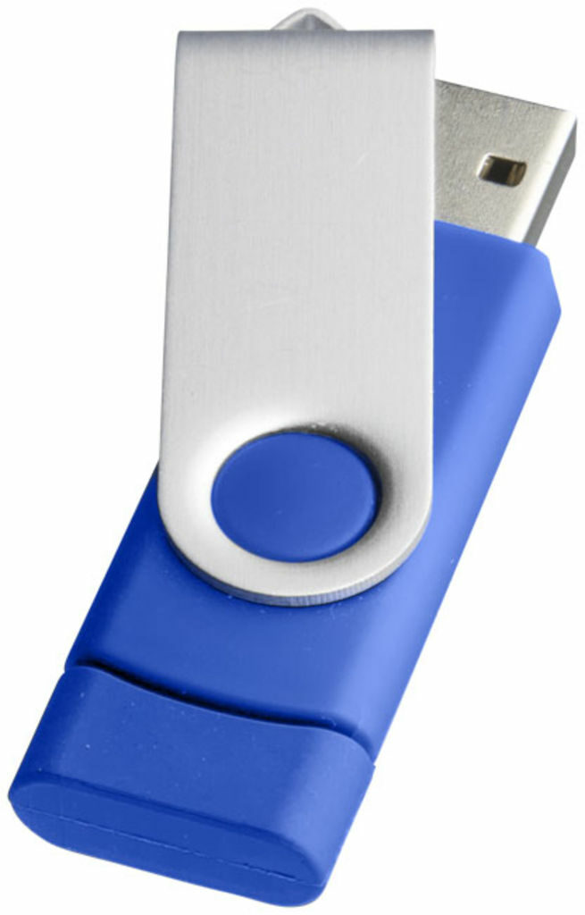 Флешка-твістер 2GB cиній - 1Z20120D-2GB- Фото №8