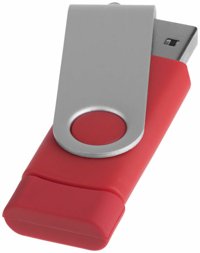 Флешка-твистер 16GB красный - 1Z20150D-16GB- Фото №4