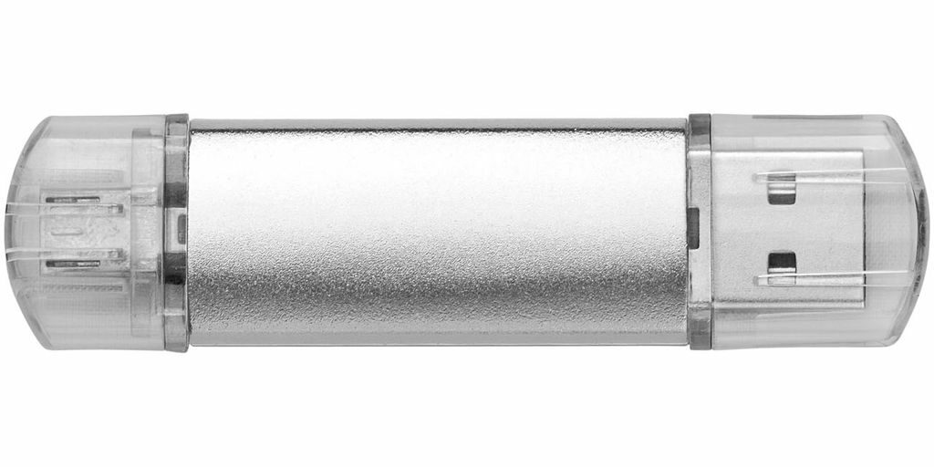 Флешка 16GB сріблястий - 1Z20300D-16GB- Фото №4 Флешка 16GB сріблястий - 1Z20300D-16GB- Фото №4