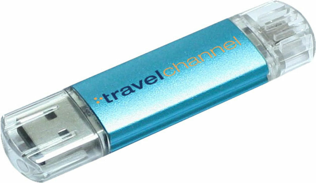 Флешка 2GB cиній - 1Z20340D-2GB- Фото №2