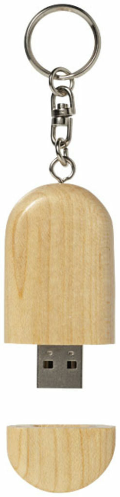 Флешка 8GB дерево - 1Z31170D-8GB- Фото №4