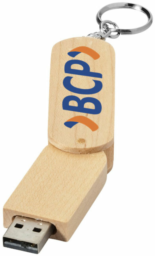 Флешка 2GB дерево - 1Z31160D-2GB- Фото №2