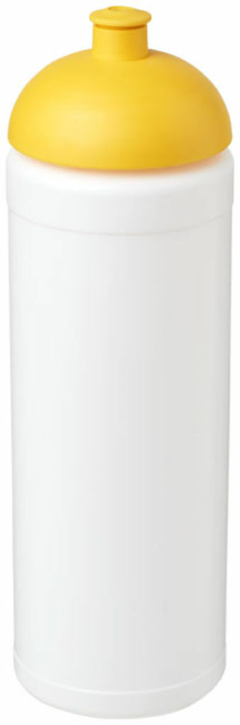 Бутылка спортивная Baseline Plus grip белый, желтый - 21007510- Фото №1