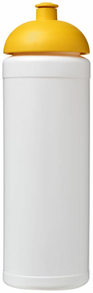 Бутылка спортивная Baseline Plus grip белый, желтый - 21007510- Фото №3