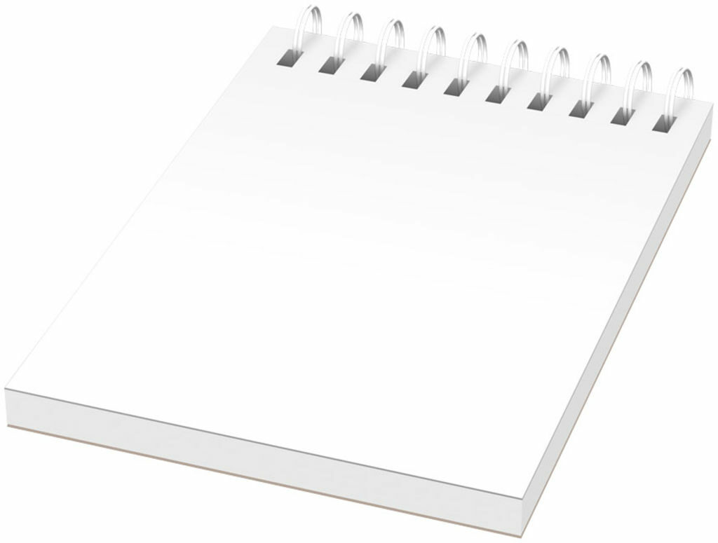 Блокнот Desk-Mate А7 білий - 21273000- Фото №1