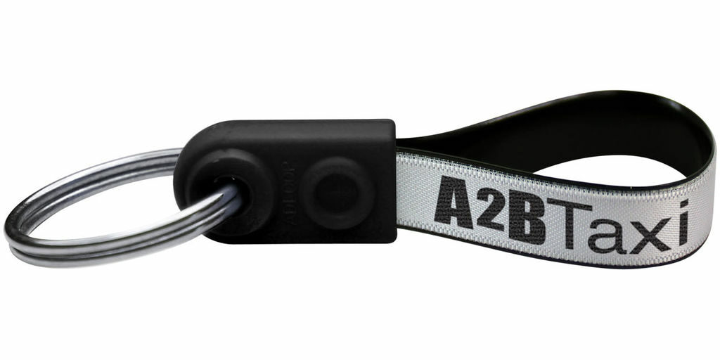 Брелок Ad-Loop Mini суцільний чорний - 21277101- Фото №1