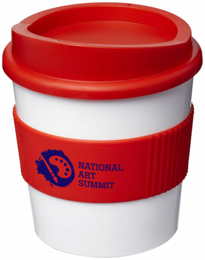 Кружка Americano Рrimo білий, червоний - 21001010- Фото №2