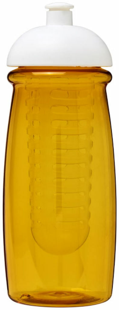 Пляшка спортивна H2O Pulse жовтий, білий - 21005703- Фото №3