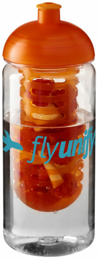 Пляшка спортивна H2O Octave прозорий, помаранчевий - 21006605- Фото №2