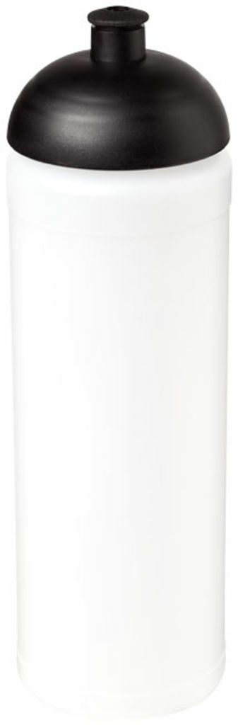 Бутылка спортивная Baseline Plus grip прозрачный, сплошной черный - 21007515- Фото №1
