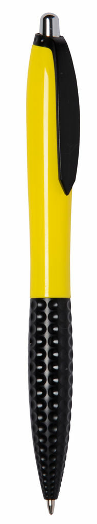 Ручка шариковая JUMP жёлтый, чёрный - 56-1102162- Фото №1