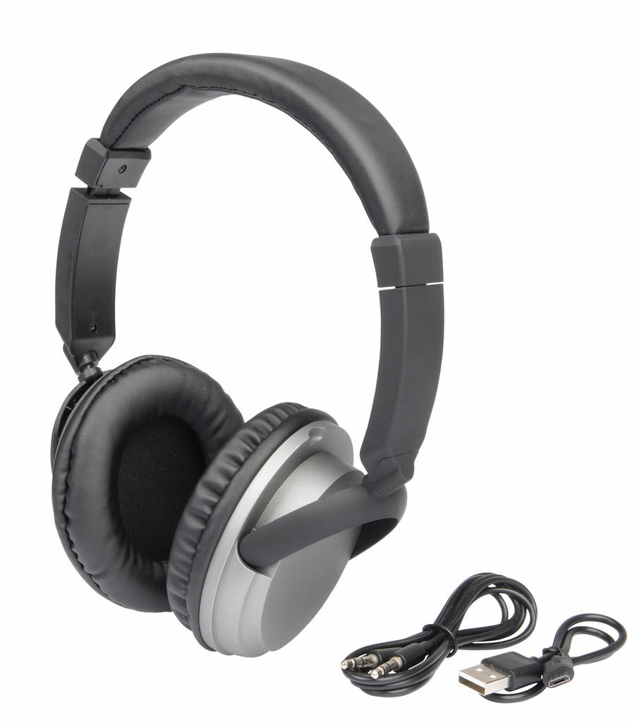 Наушники Bluetooth COMFY серебристый, чёрный - 58-8106033- Фото №1