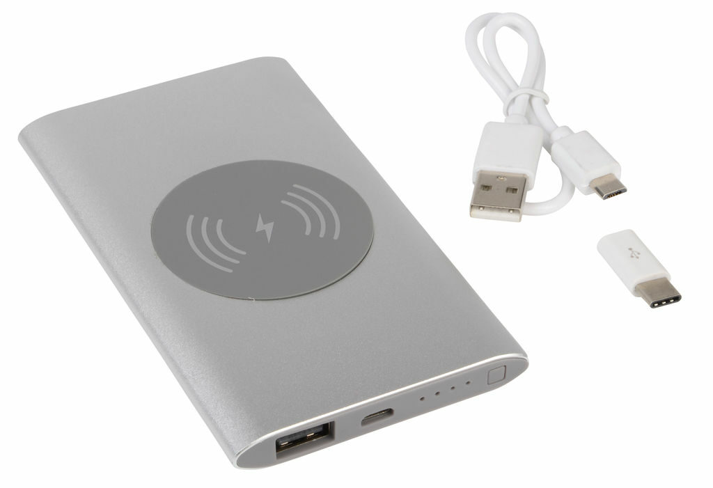 Power bank  серебристый - 56-1107280- Фото №1