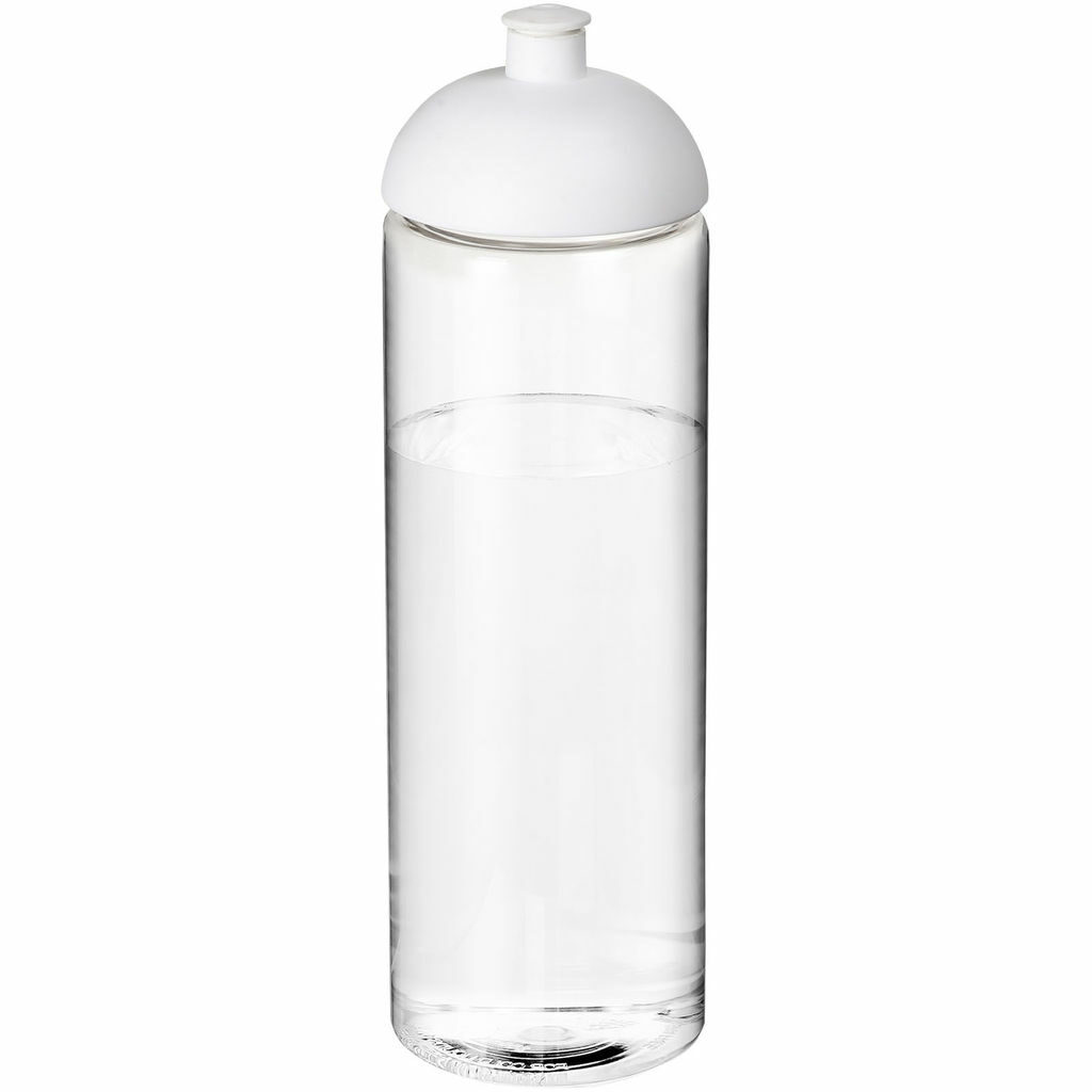 Бутылка спортивная H2O Vibe прозрачный, белый - 21009501- Фото №1