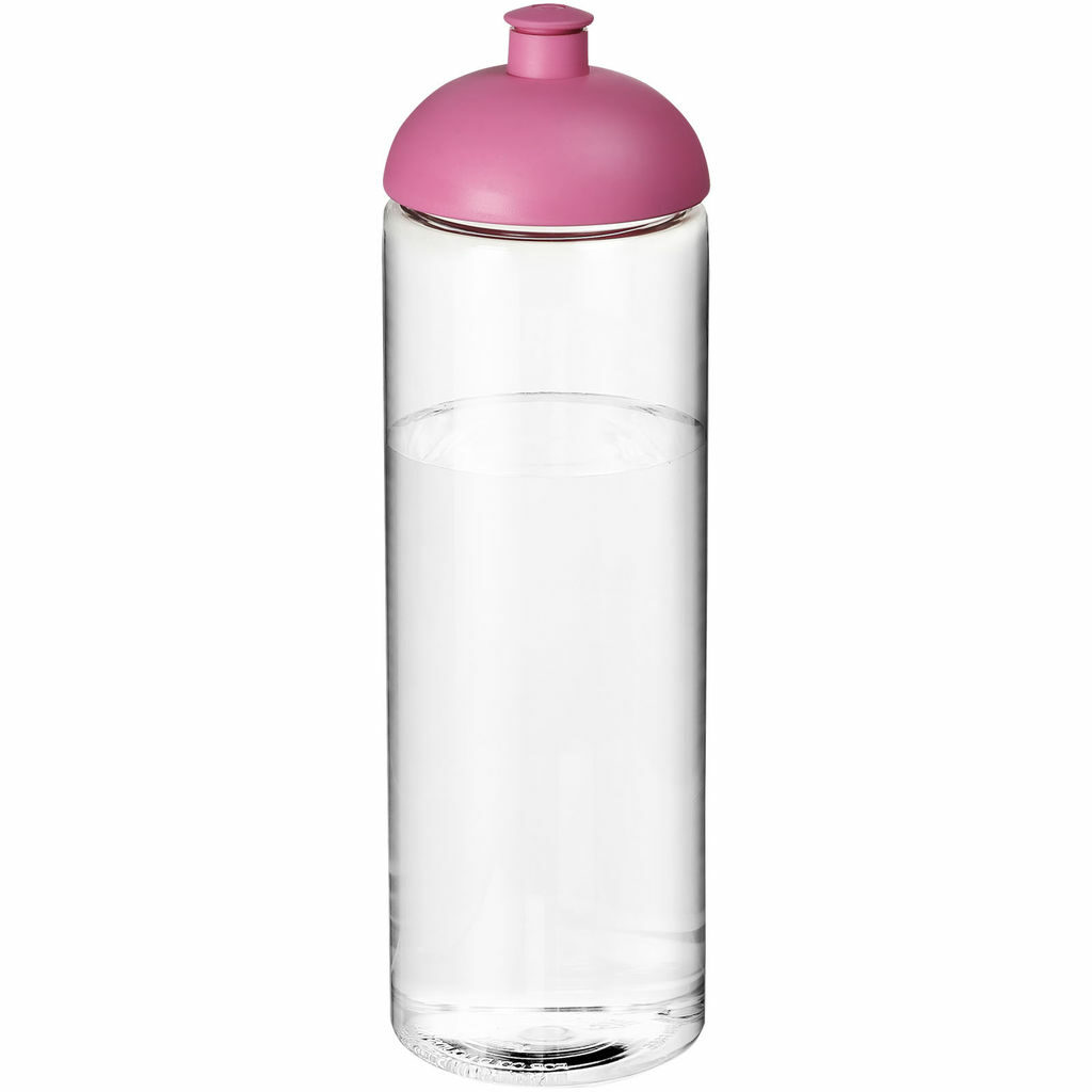 Бутылка спортивная H2O Vibe прозрачный, розовый - 21009508- Фото №1