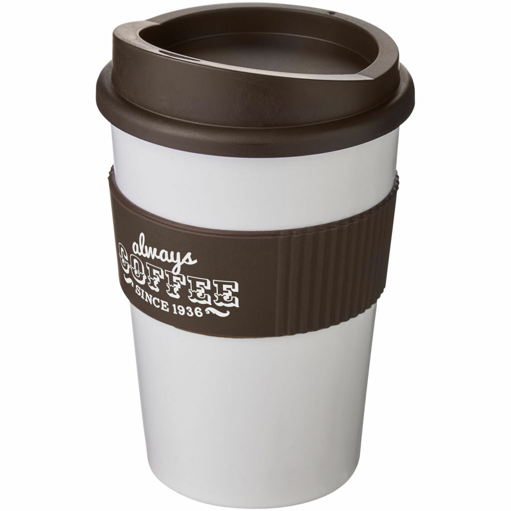 Кружка Americano Мedio білий, коричневий - 21000828- Фото №2