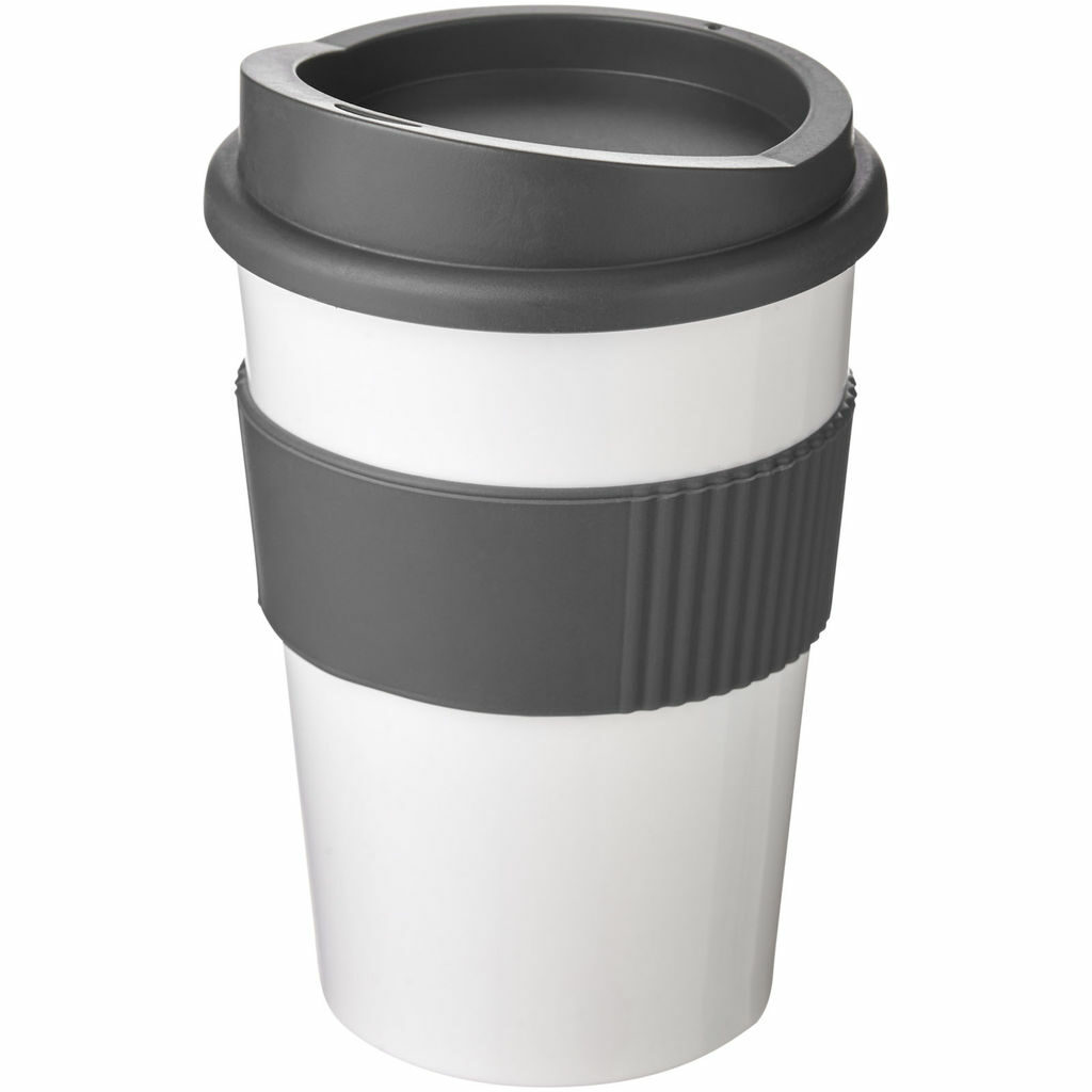 Кружка Americano Мedio белый, серый - 21000829- Фото №1