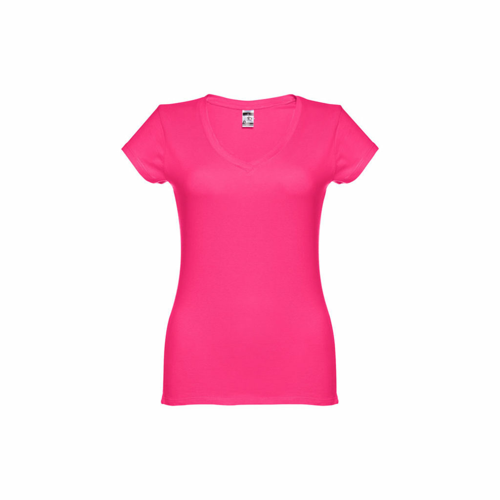 THC ATHENS WOMEN. Жіноча футболка рожевий  розмір XXL - 30118-102-XXL- Фото №2
