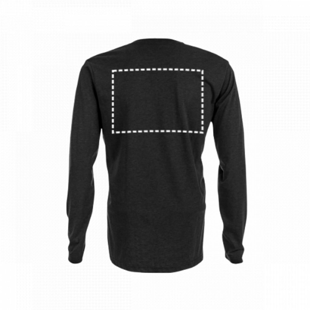 BUCHAREST. Мужская футболка с длинным рукавом синий  размер XL - 30124-134-XL- Фото №6