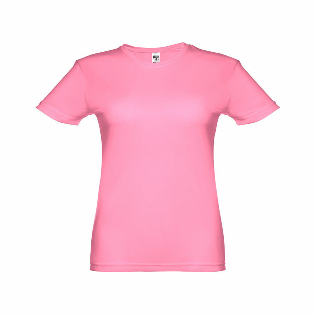 THC NICOSIA WOMEN. Жіноча спортивна футболка рожевий гексахром  розмір XL - 30128-162-XL- Фото №2