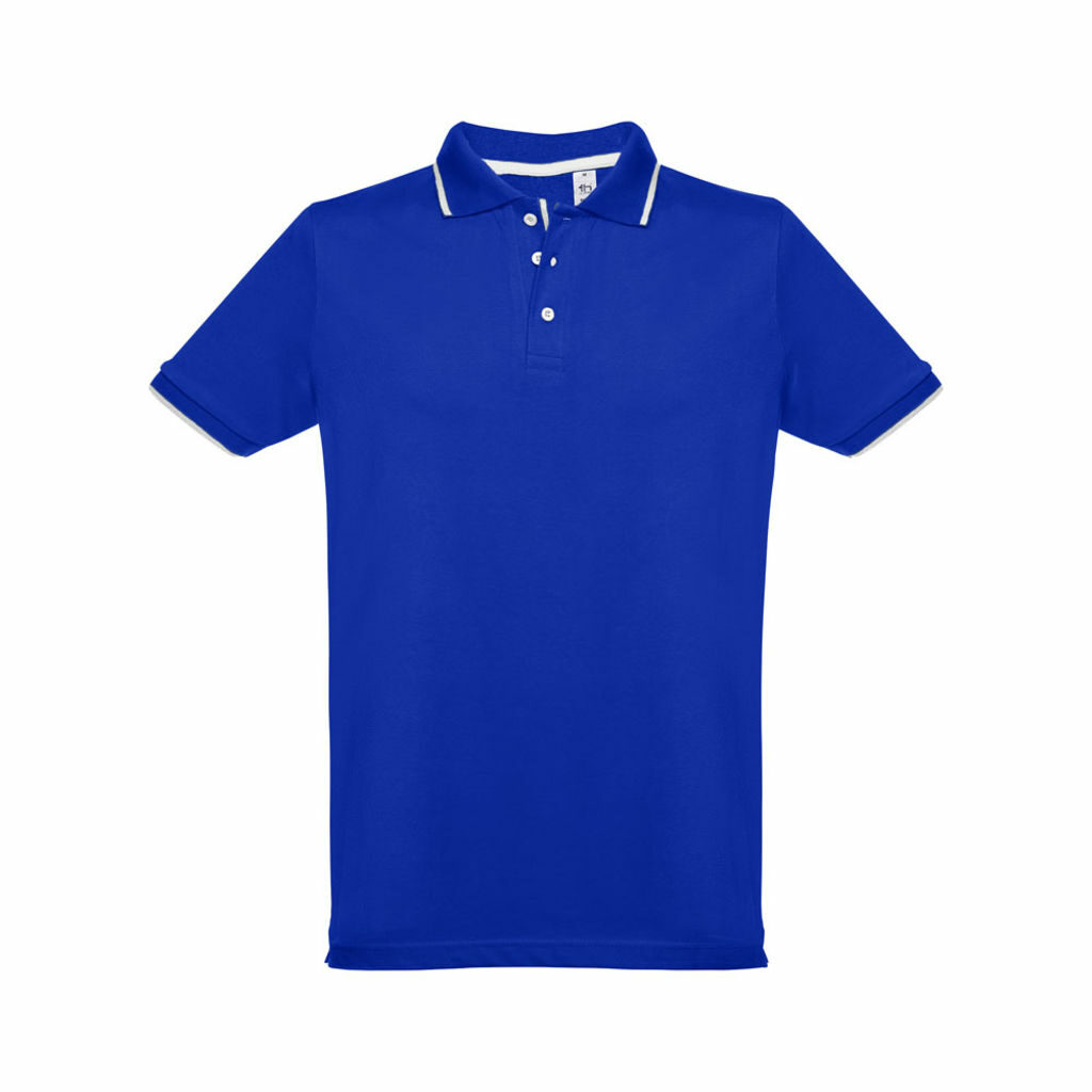 ROME. Мужское поло  slim fit королевский синий  размер M - 30137-114-M- Фото №2