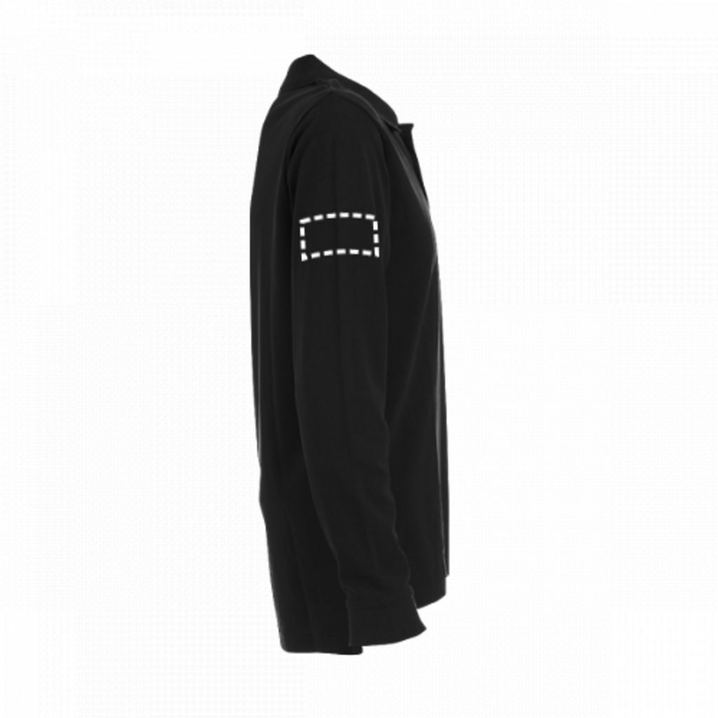 THC BERN. Чоловіче поло з довгими рукавами темно-синій  розмір XL - 30141-134-XL- Фото №6