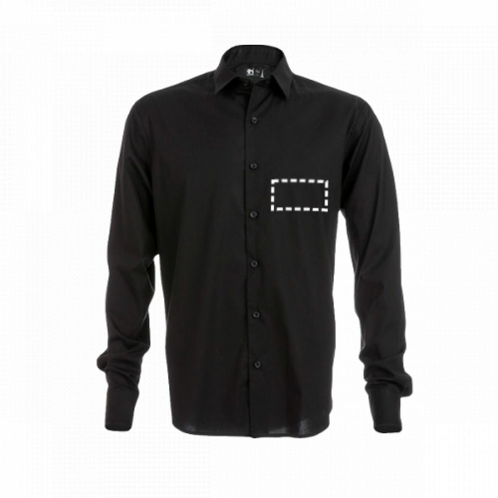 THC PARIS. Чоловіча сорочка popeline блакитний розмір L - 30151-124-L- Фото №4 THC PARIS. Чоловіча сорочка popeline блакитний розмір L - 30151-124-L- Фото №4