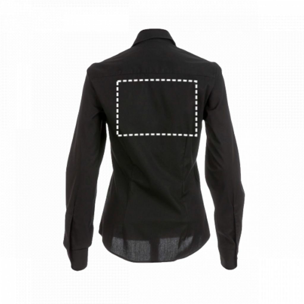 THC PARIS WOMEN. Жіноча сорочка popeline блакитний  розмір M - 30152-124-M- Фото №6