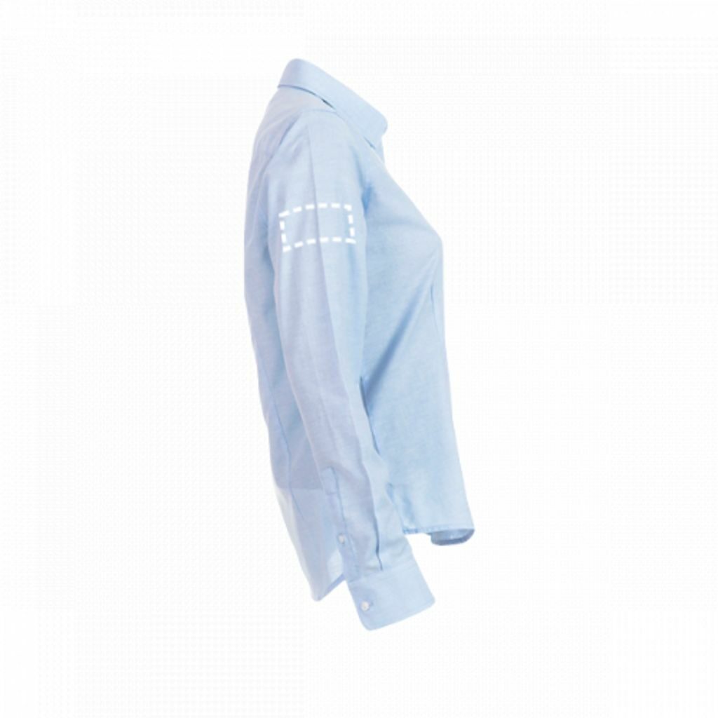 TOKYO WOMEN. Женская рубашка oxford голубой  размер L - 30154-124-L- Фото №9