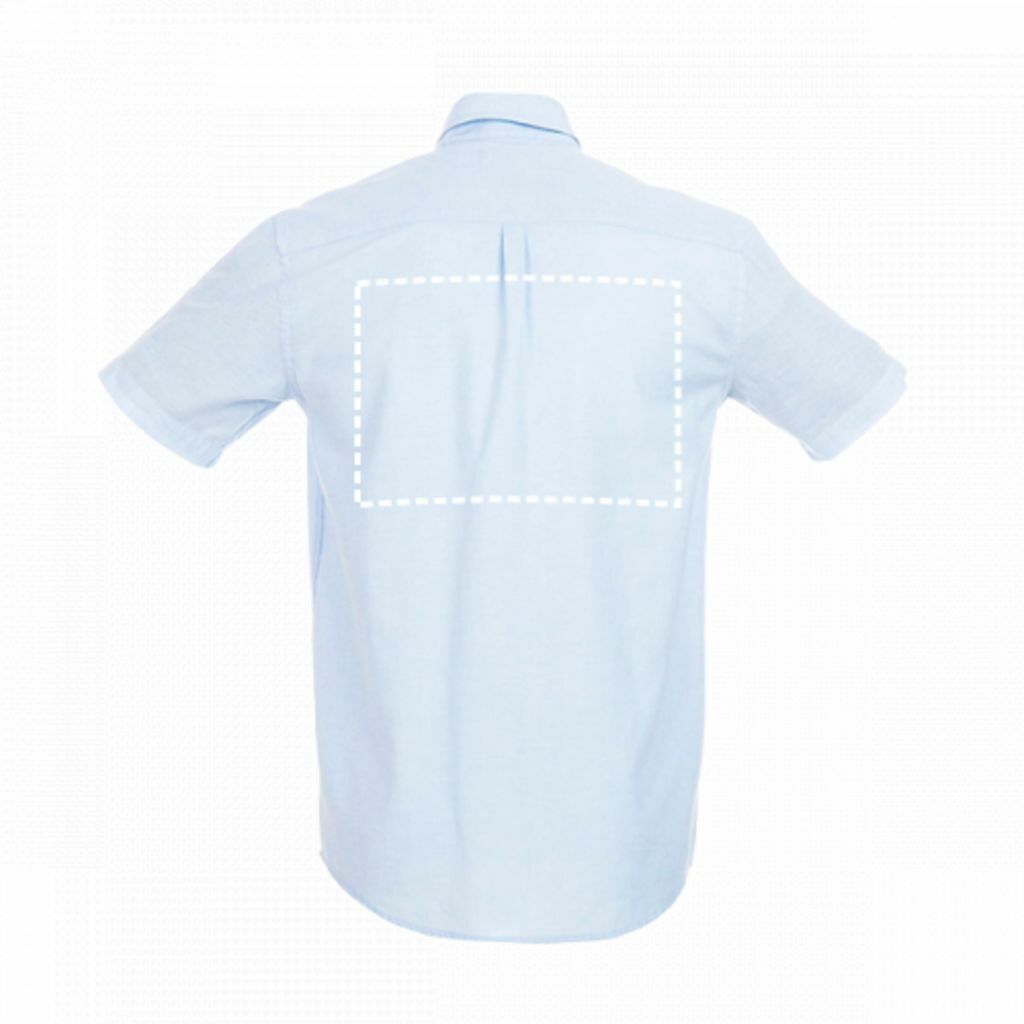LONDON. Женская рубашка oxford голубой  размер XL - 30157-124-XL- Фото №8
