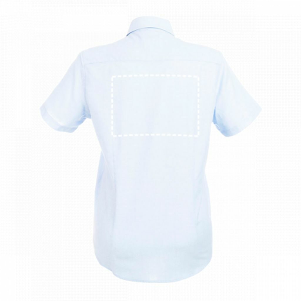 THC LONDON WOMEN. Оксфордська сорочка для жінок блакитний  розмір XL - 30158-124-XL- Фото №6